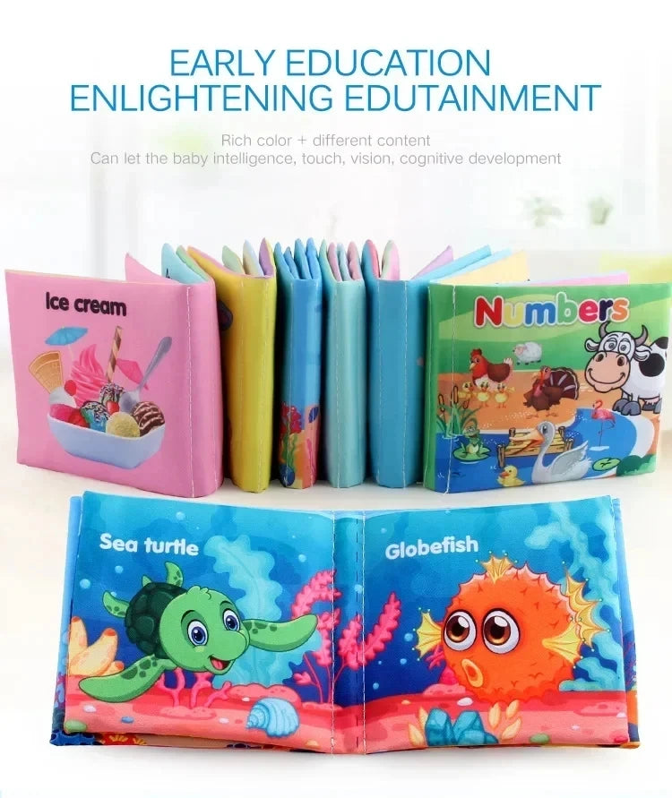 Baby Cloth Booklist Early Educational