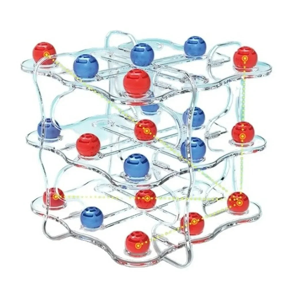 3D TIC-TAC-TOE Game and Interactive Chess Board Strategy Board Games