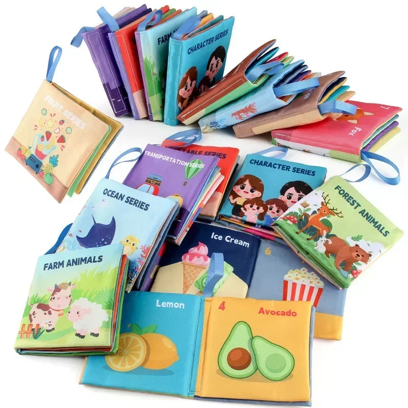 Cloth Book for Early Education for Infants and Toddlers