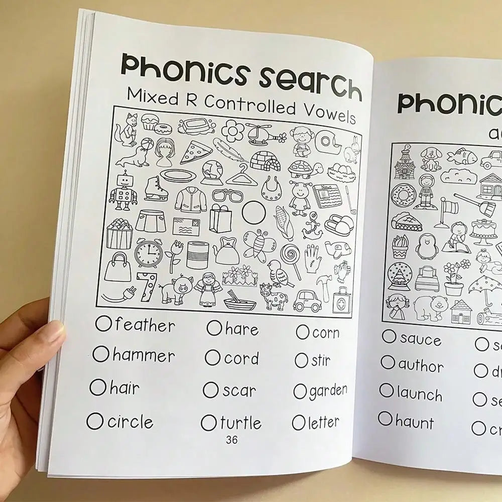 Read And Find Phonics Workbook