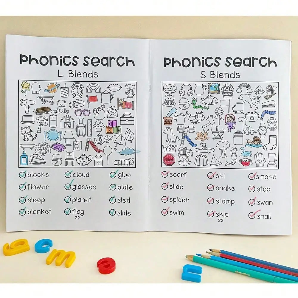 Read And Find Phonics Workbook