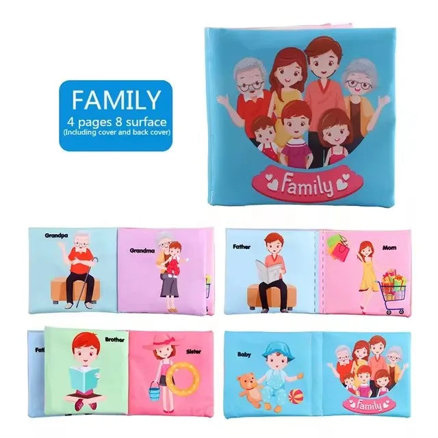 Baby Cloth Booklist Early Educational