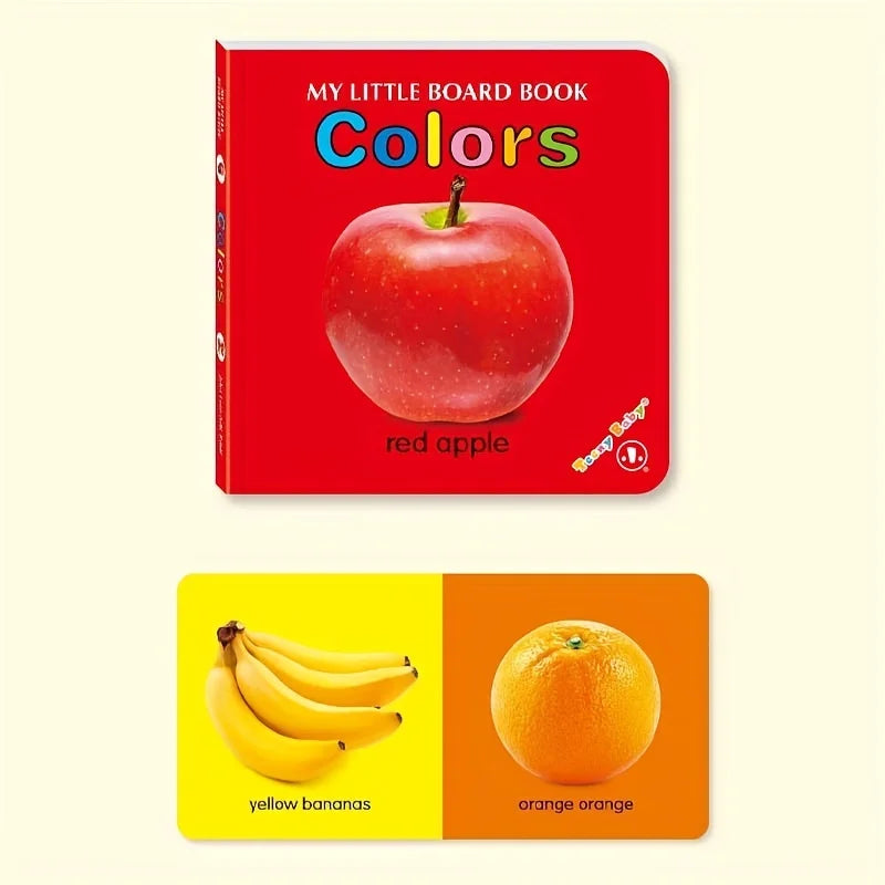 Colorful Pattern Card Board Books For Language DevelopmentI