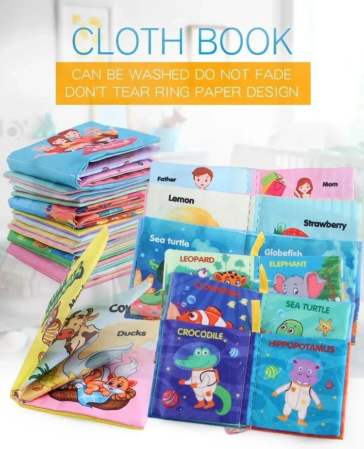Baby Cloth Booklist Early Educational