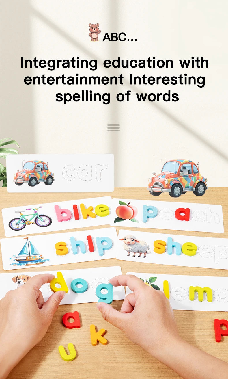 See & Spell Learning Puzzle