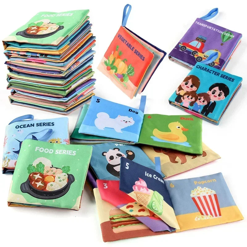 Cloth Book for Early Education for Infants and Toddlers