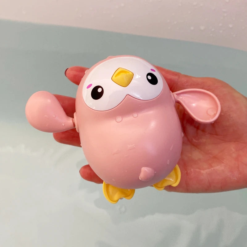 Baby Bath Toy = Duck Penguin Egg Water Spray
