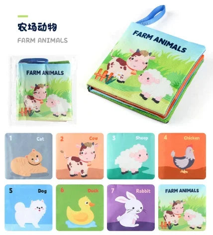 Cloth Book for Early Education for Infants and Toddlers