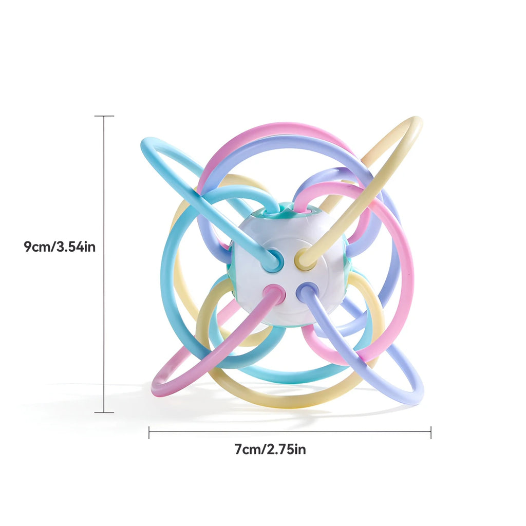 Teether grinding ball