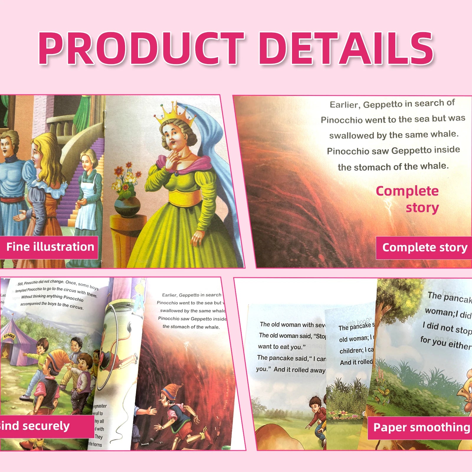 Set of 8 Storybooks, Ages 3-6, ,