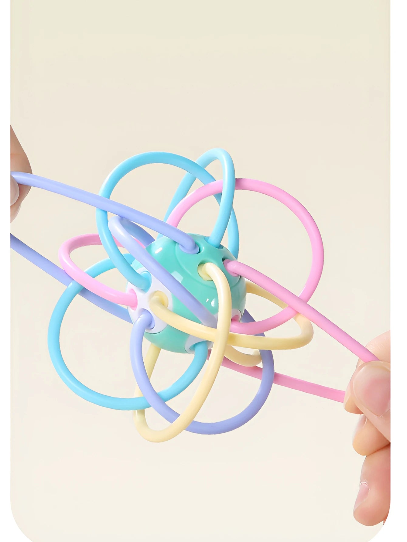 Teether grinding ball