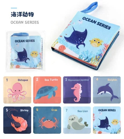 Cloth Book for Early Education for Infants and Toddlers