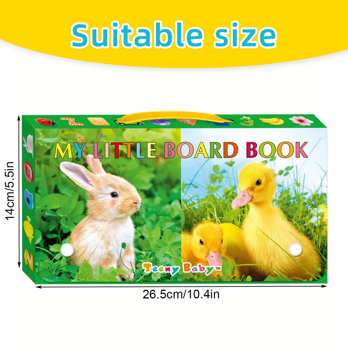 Colorful Pattern Card Board Books For Language DevelopmentI