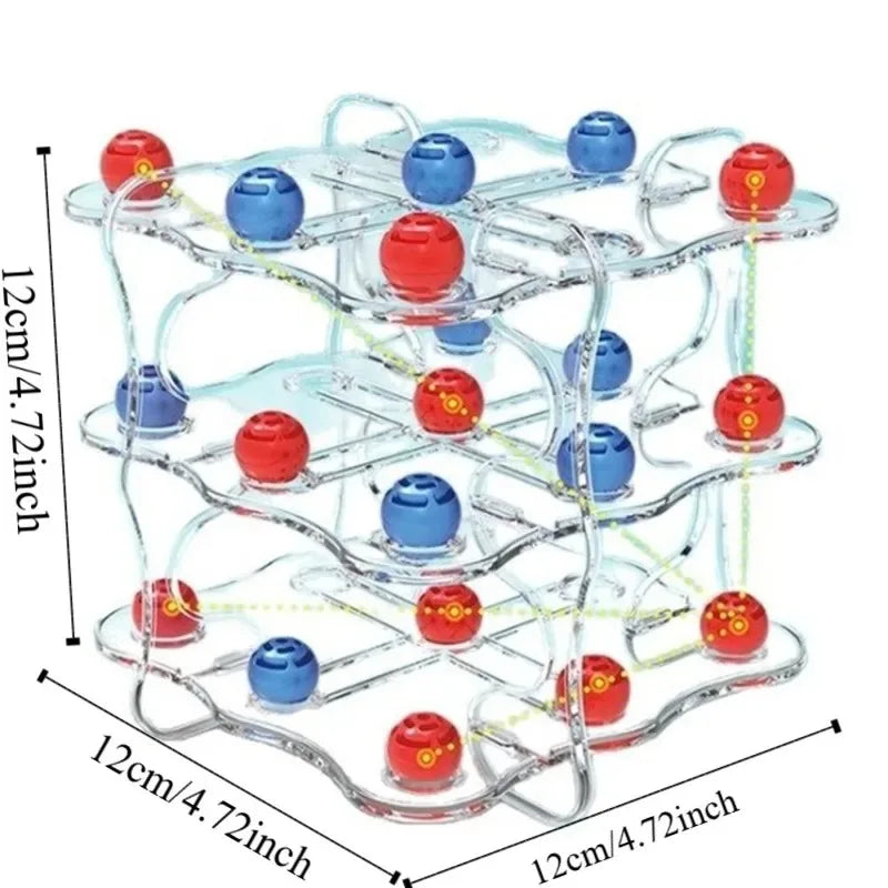 3D TIC-TAC-TOE Game and Interactive Chess Board Strategy Board Games