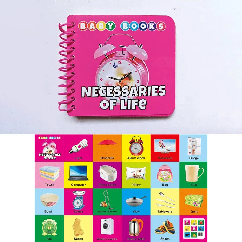 0-2 Years Children Learning Cognitive Books