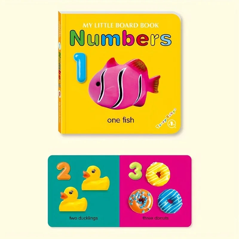 Colorful Pattern Card Board Books For Language DevelopmentI