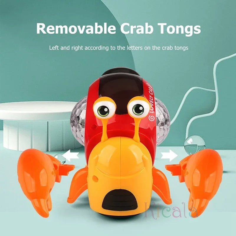 Crawling Crab Baby Toy