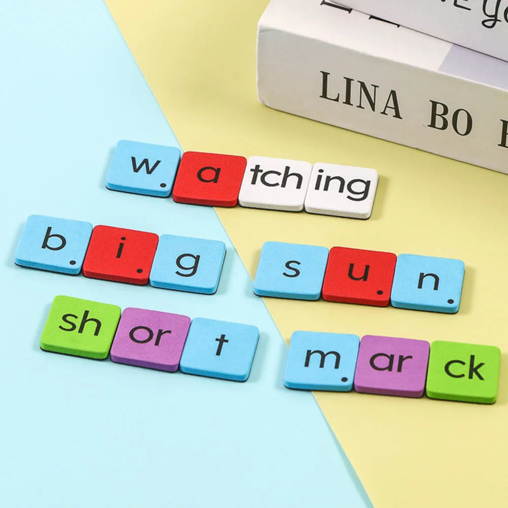 Magnetic Phonics Tiles Alphabet Set