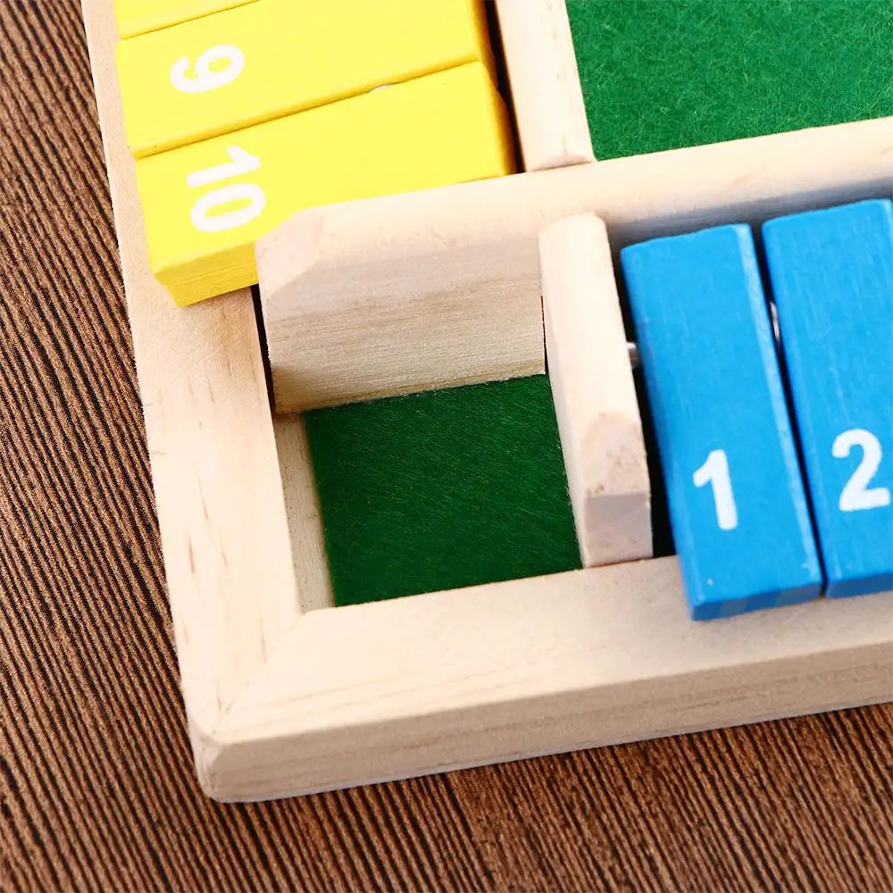 Arithmetic Dice Board Game Four-Sided Flip Cards