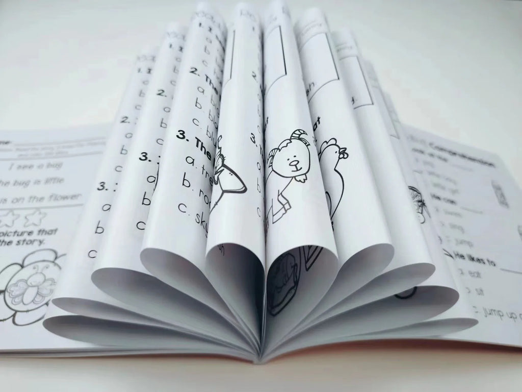 Reading Comprehension  Kindergarten Using Sentences Pictures and Questions