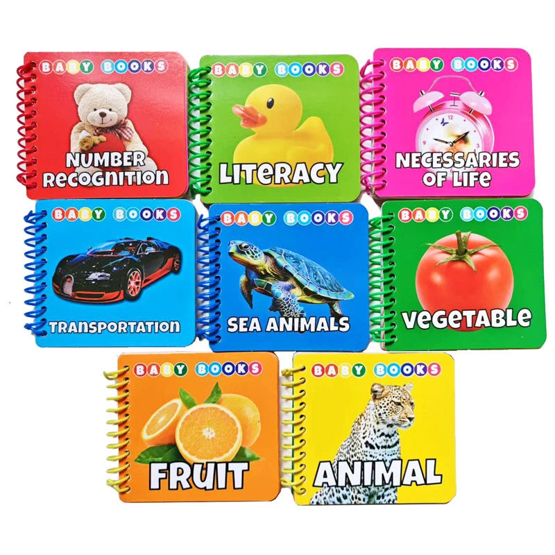 0-2 Years Children Learning Cognitive Books
