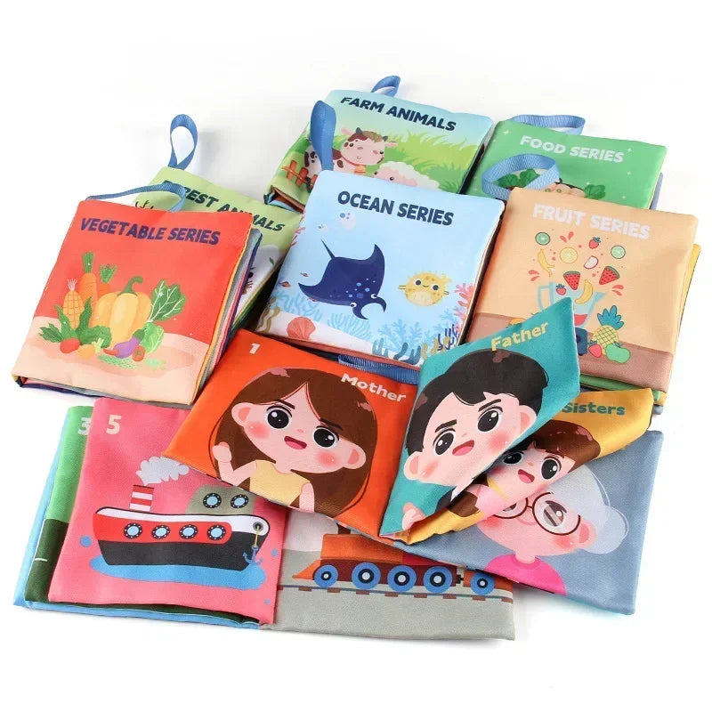 Cloth Book for Early Education for Infants and Toddlers