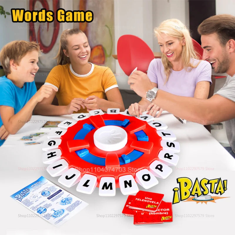 English or Spanish Crazy Alphabet Game