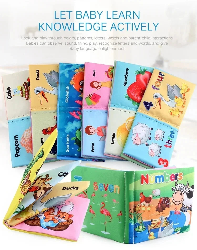 Baby Cloth Booklist Early Educational