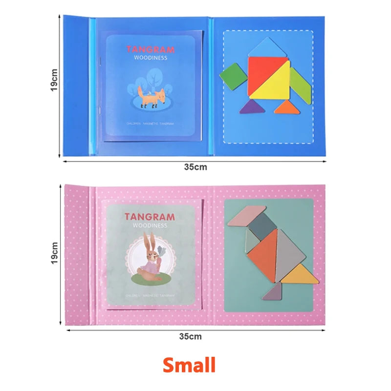 Magnetic Tangram Puzzle Book