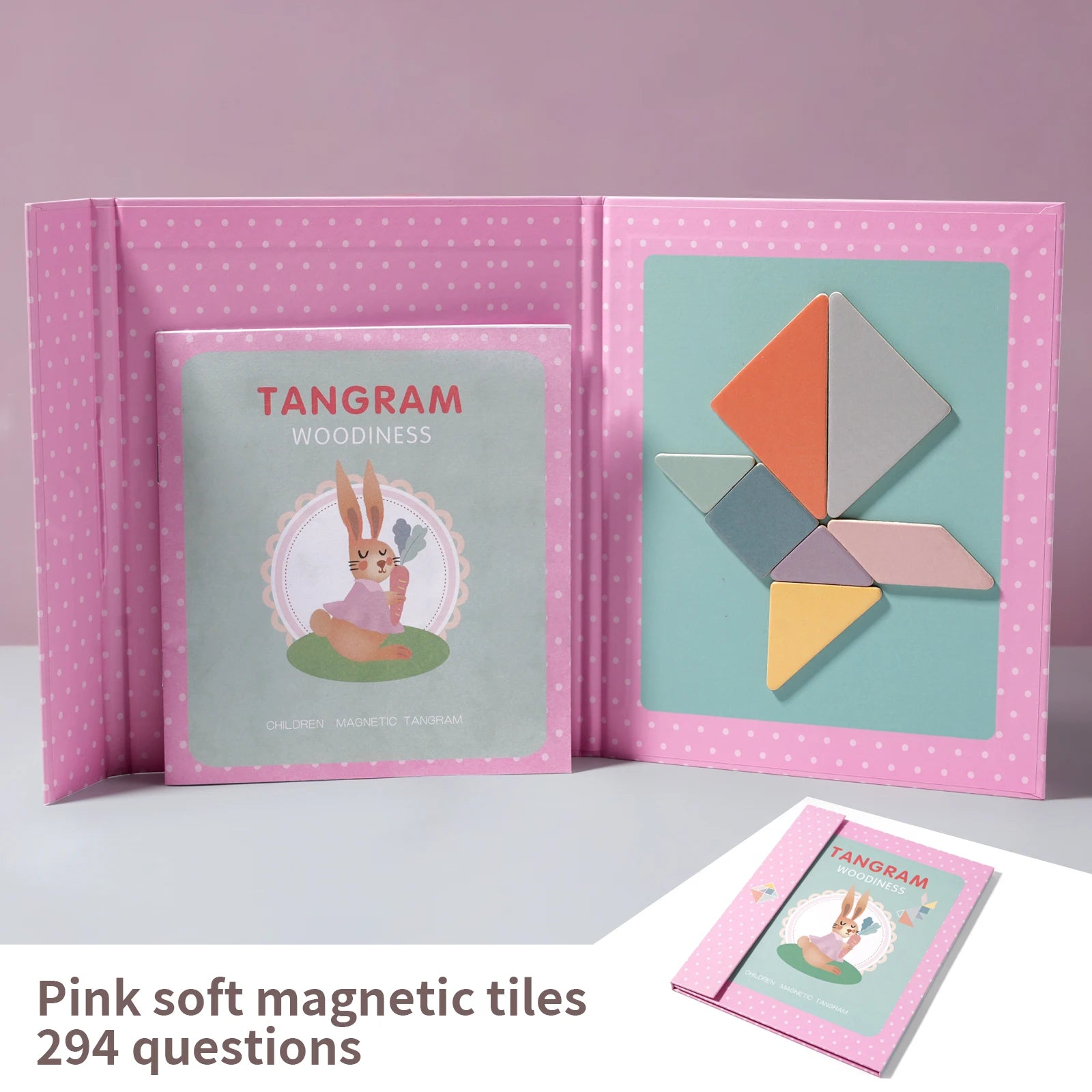 Magnetic Tangram Puzzle Book