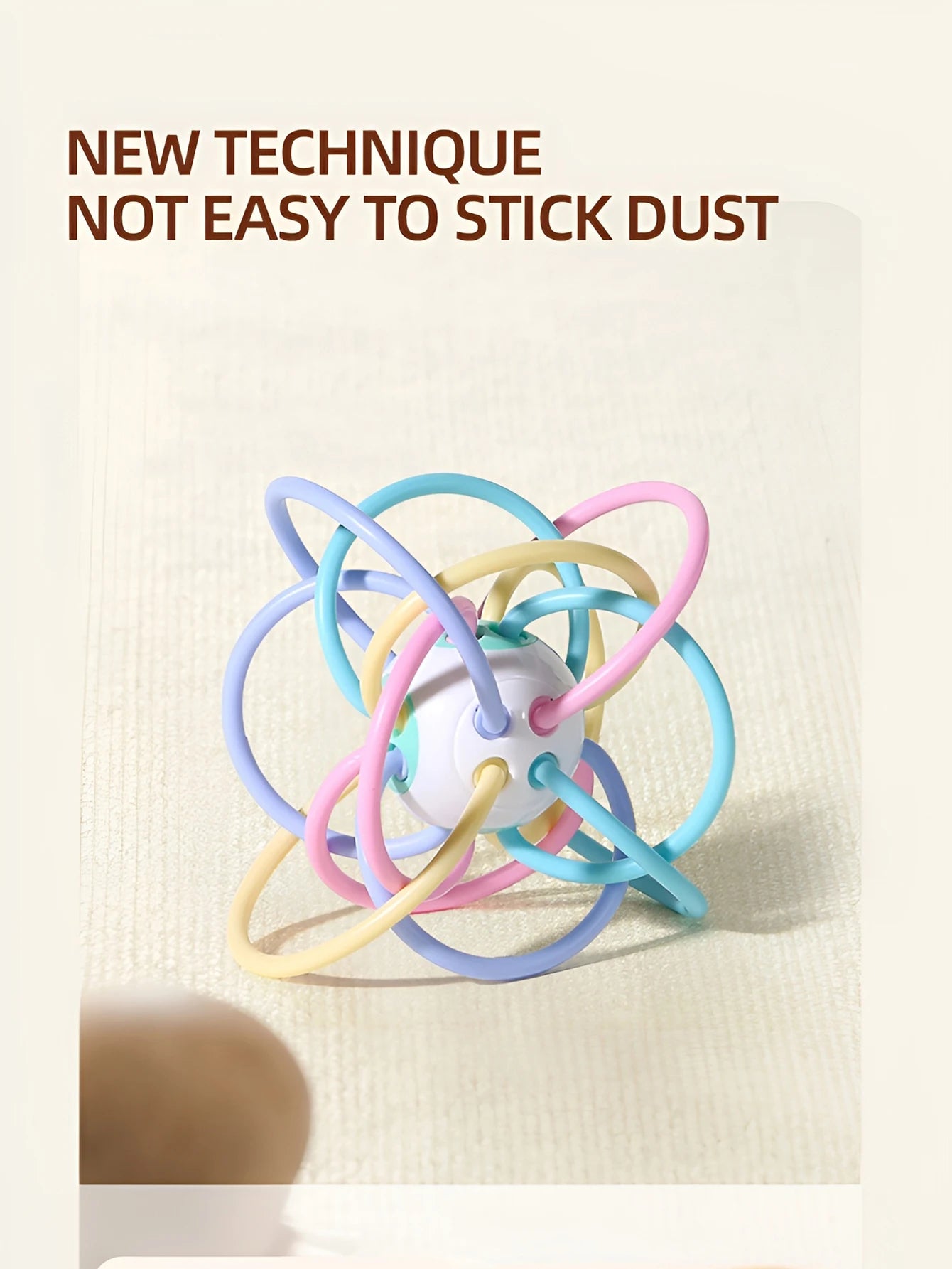 Teether grinding ball