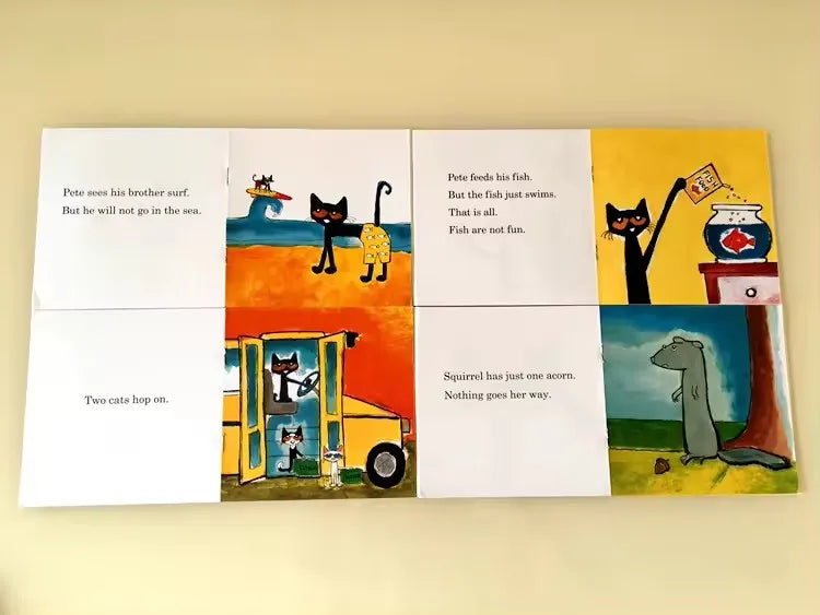 12 Books/Set I Can Read   "Pete The Cat" Picture Books