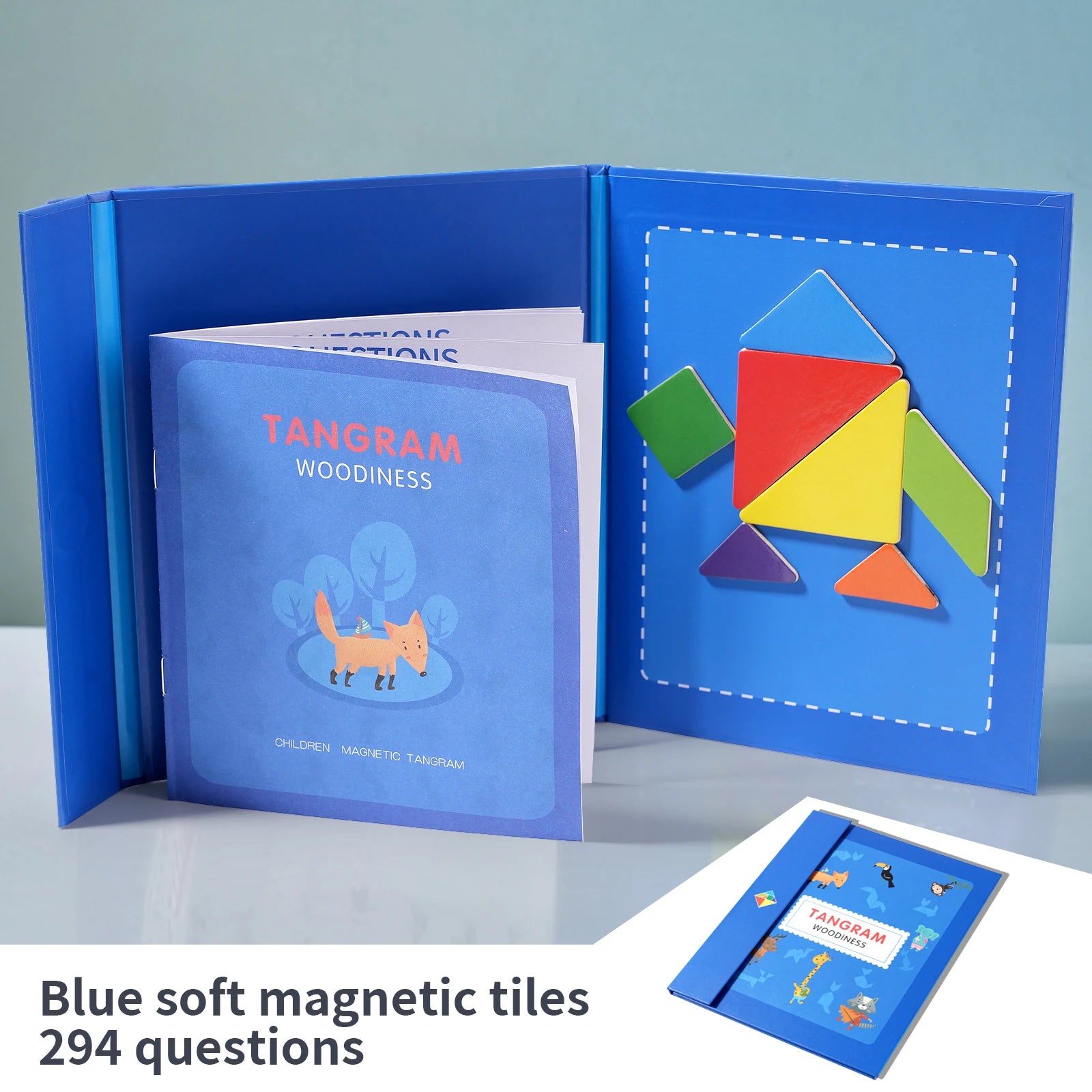 Magnetic Tangram Puzzle Book