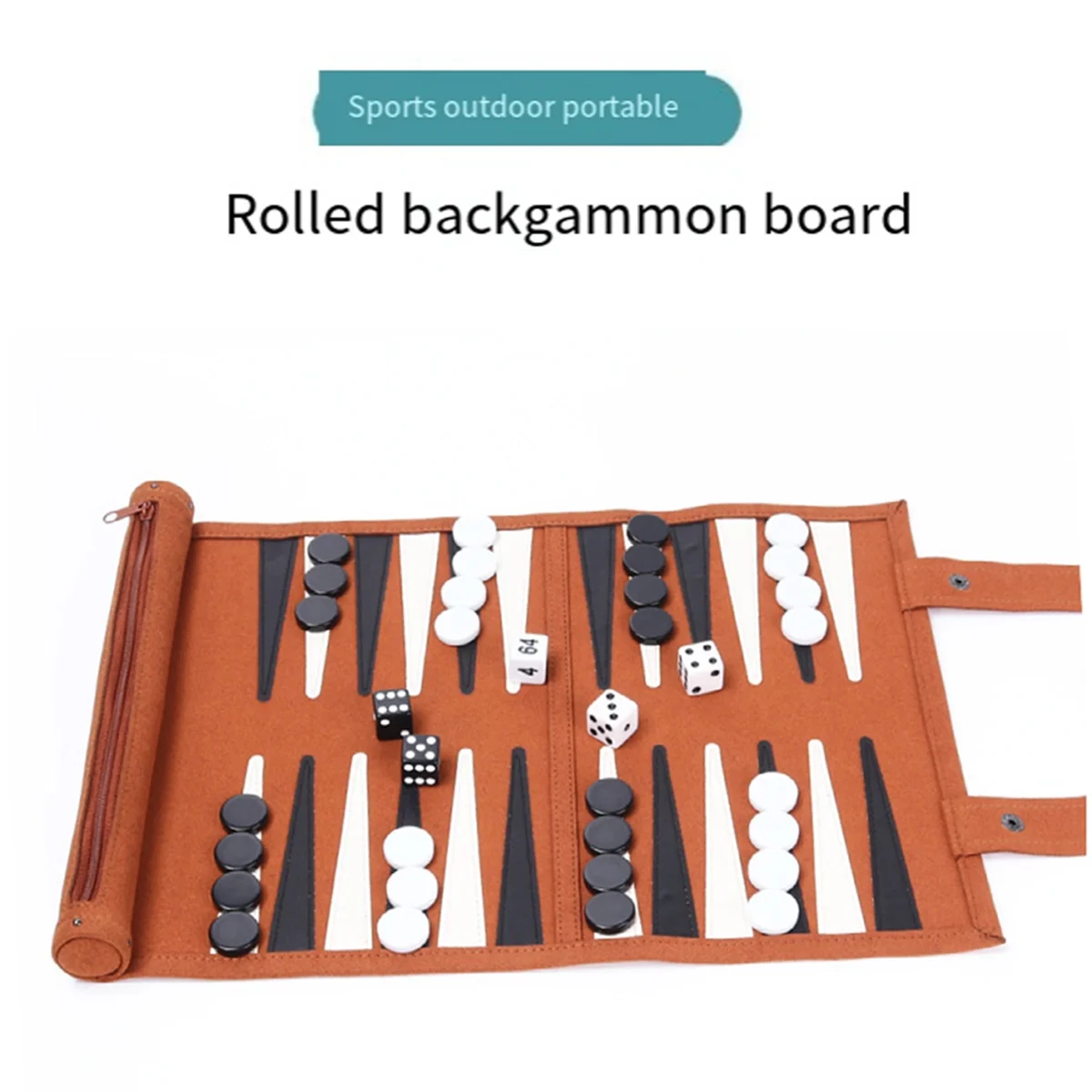 Backgammon Travel Board Game
