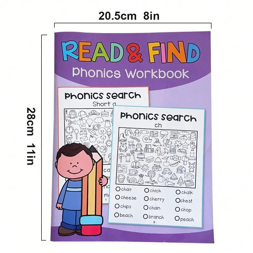 Read And Find Phonics Workbook