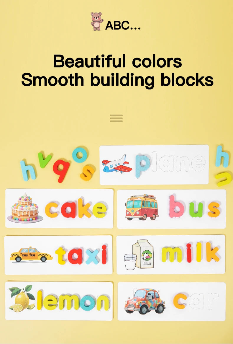 See & Spell Learning Puzzle