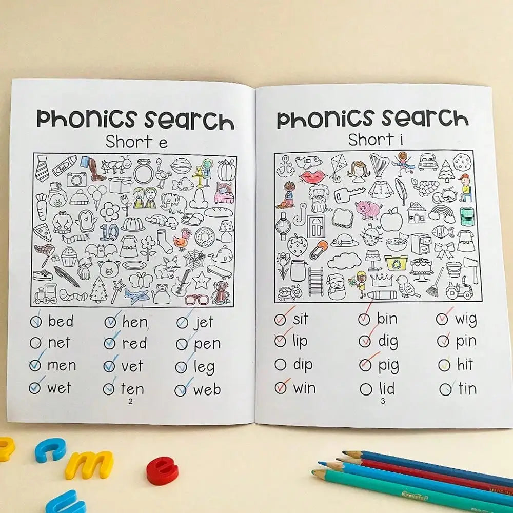 Read And Find Phonics Workbook