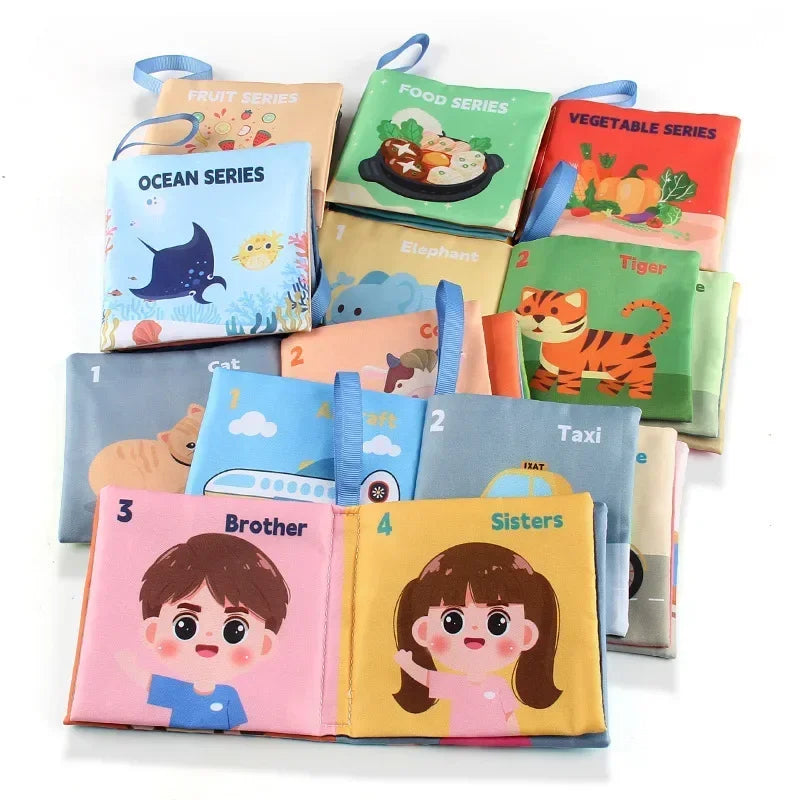 Cloth Book for Early Education for Infants and Toddlers