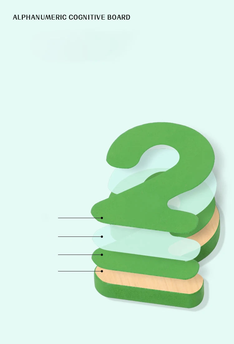 Alphabetic Arithmetic Number Geometric Shapes Wooden Puzzles