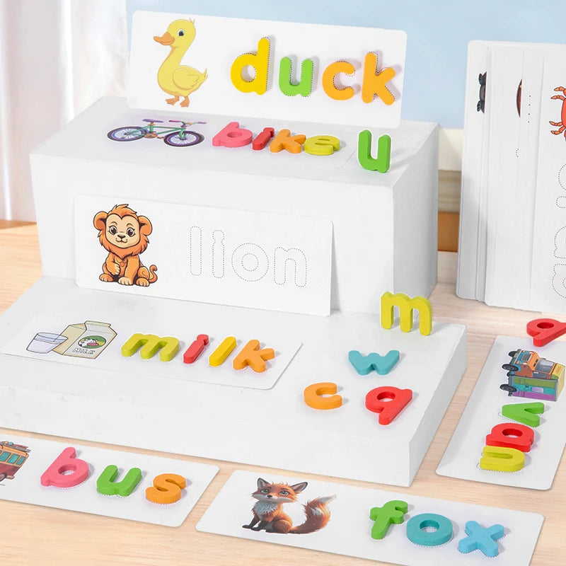 See & Spell Learning Puzzle