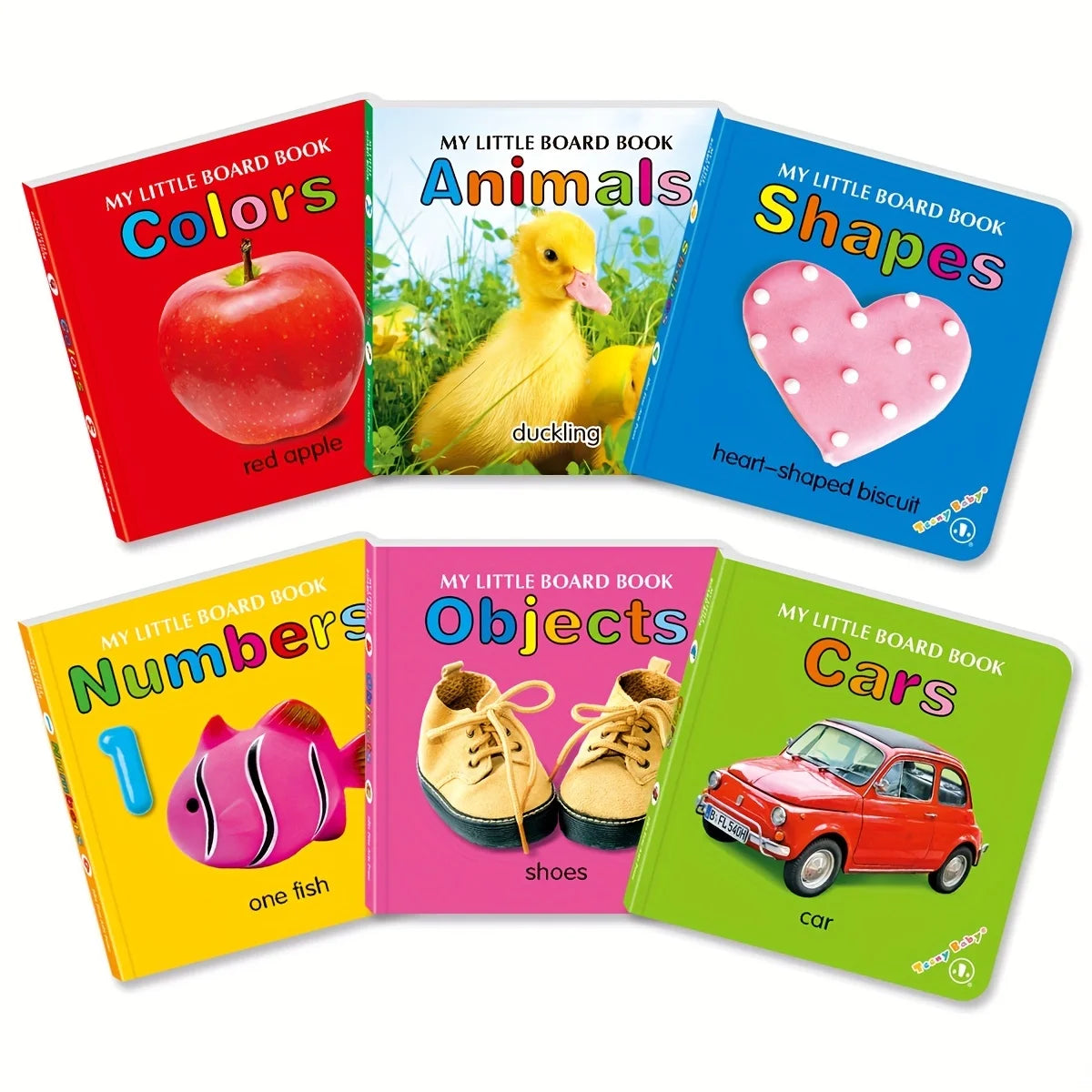 Colorful Pattern Card Board Books For Language DevelopmentI