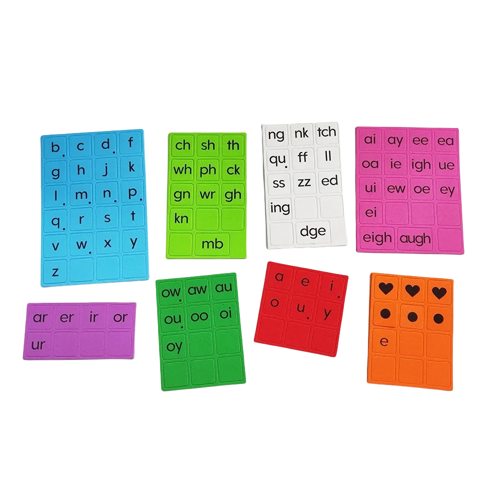 Magnetic Phonics Tiles Alphabet Set