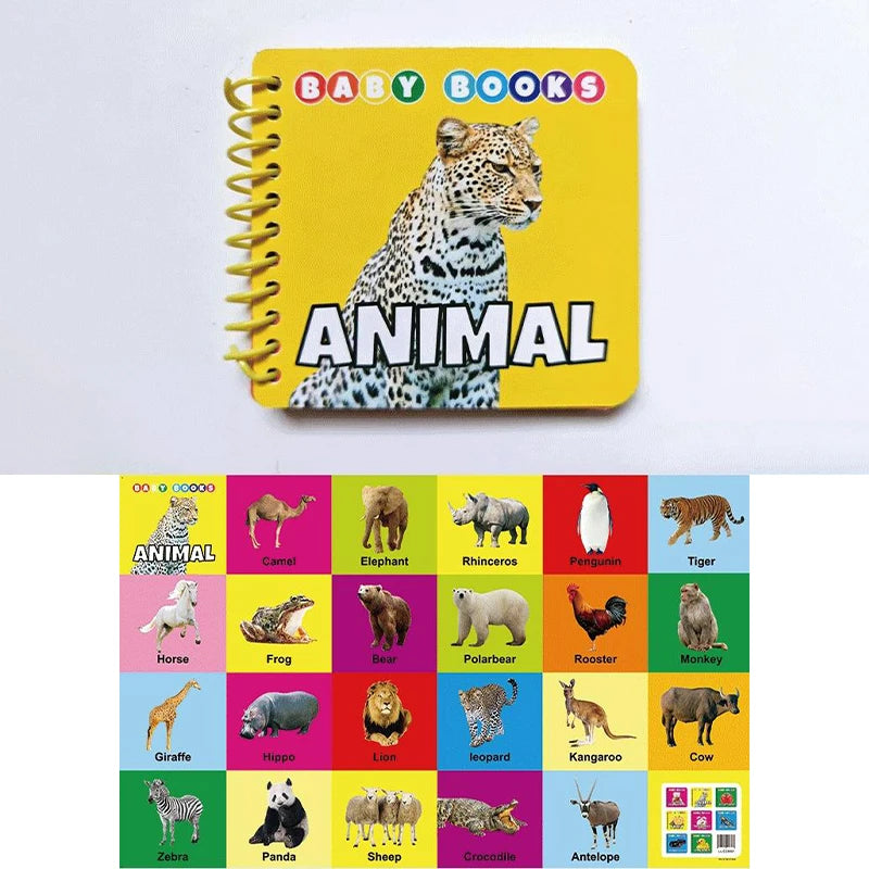 0-2 Years Children Learning Cognitive Books