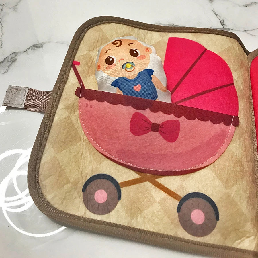 Early Education Interactive Cognitive Cloth Books
