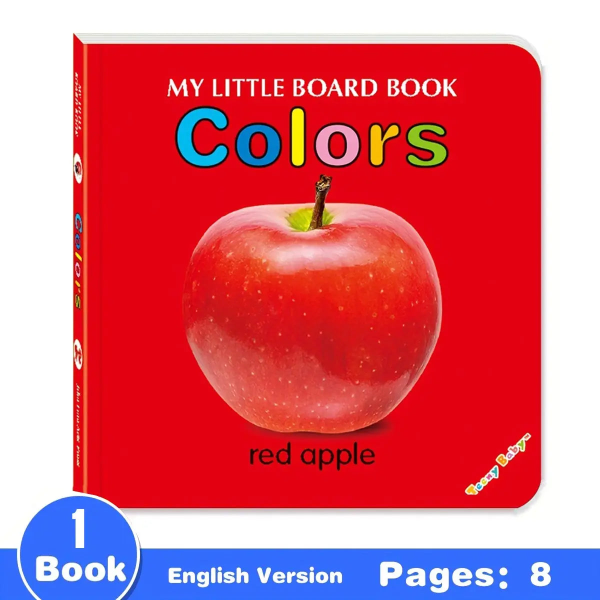 Colorful Pattern Card Board Books For Language DevelopmentI