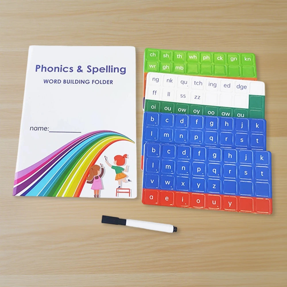 Magnetic Phonics Tiles Alphabet Set